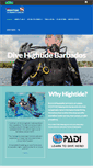 Mobile Screenshot of divehightide.com
